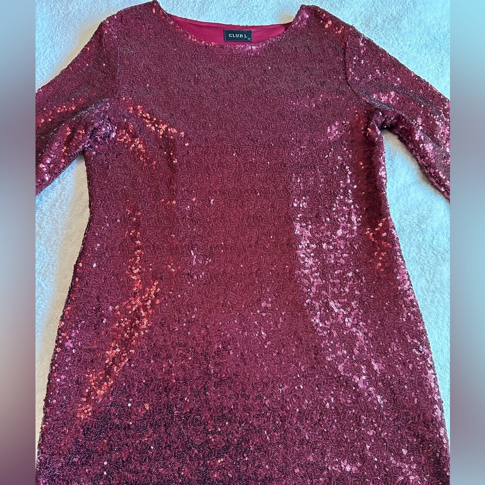 Club L Sequin Mini Dress